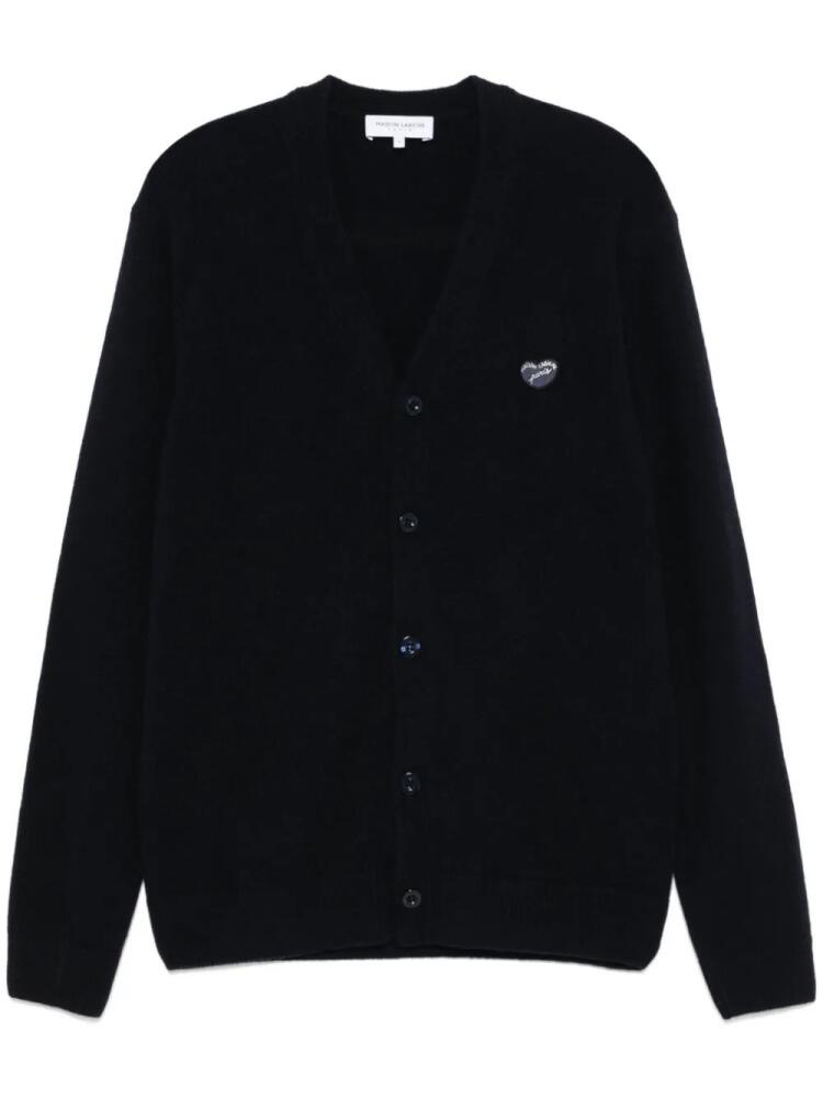 Maison Labiche Patch Coeur cardigan - Blue Cover