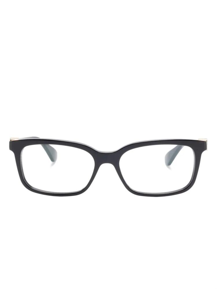 Cartier Eyewear rectangle-frame glasses - Black Cover