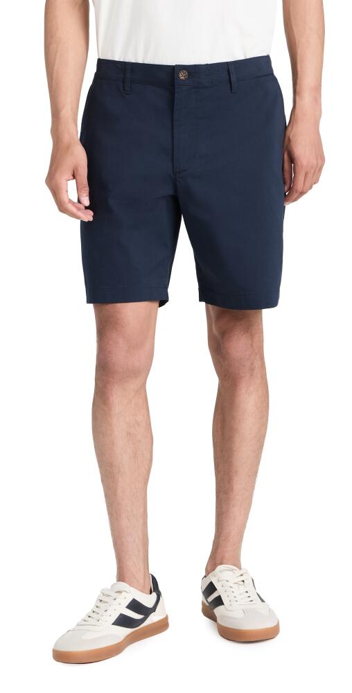 Faherty Movement Chino Shorts 8 Navy Cover