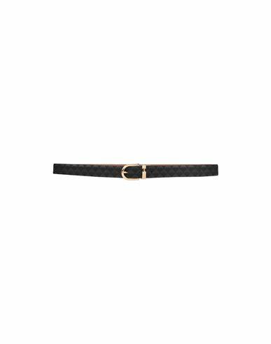 Emporio Armani Woman Belt Steel grey Polyester, PVC - Polyvinyl chloride Cover