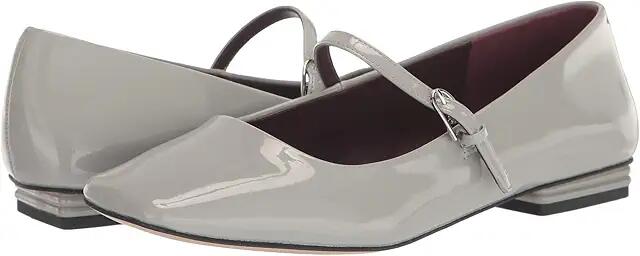 Franco Sarto Tinsley Mary Jane Flats (Grey Synthetic) Women's Flat Shoes Cover