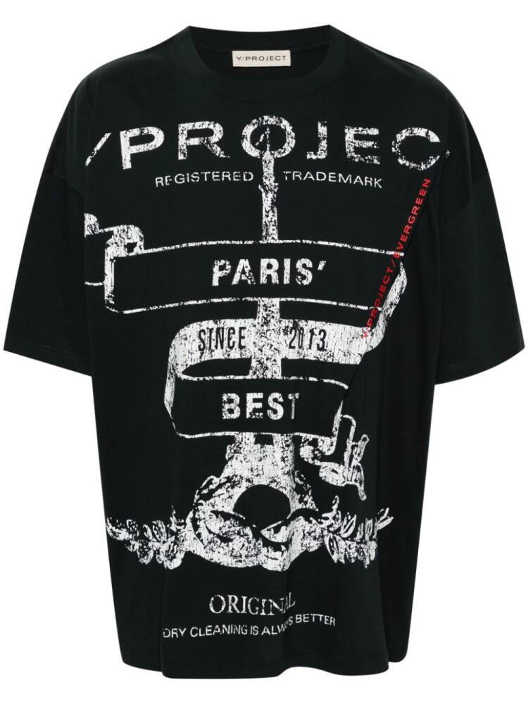 Y/Project Evergreen T-shirt - Black Cover