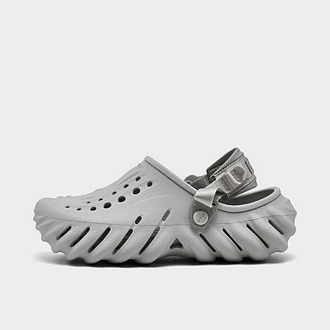 Crocs Women's Echo Clog Shoes in Grey/Atmosphere Cover