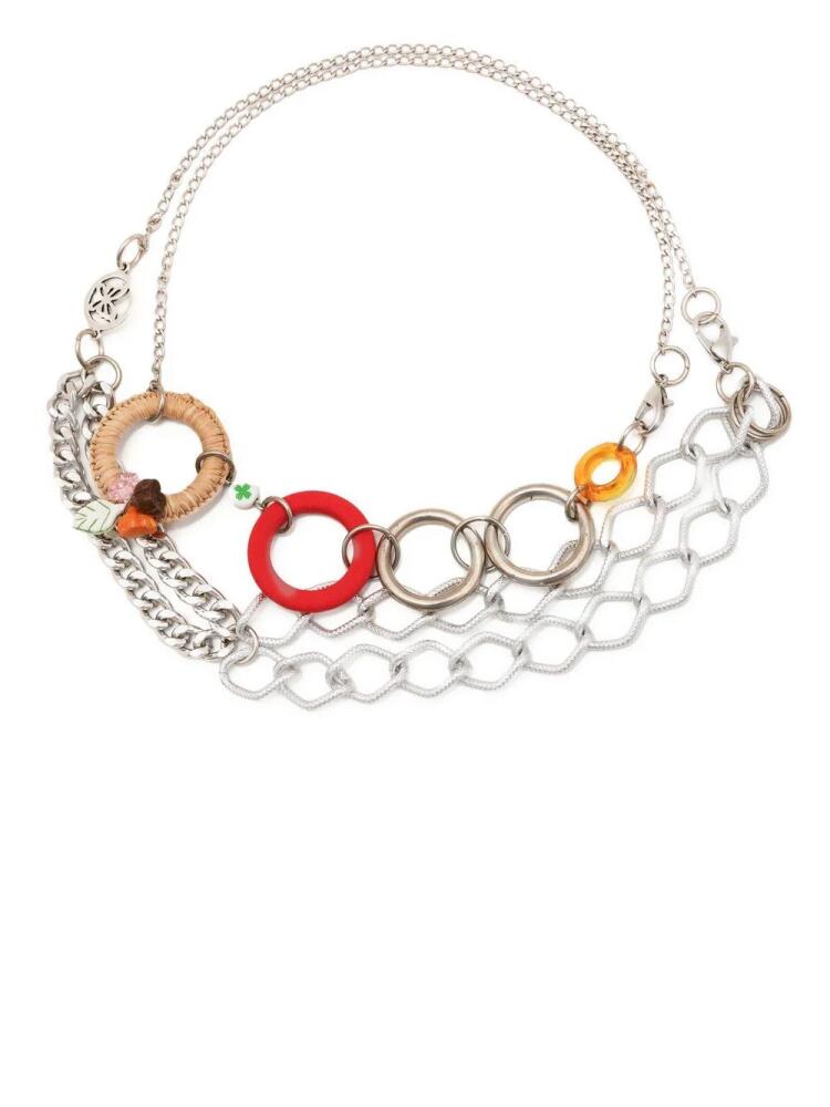 Amir Slama multi-chain charm necklace - Multicolour Cover