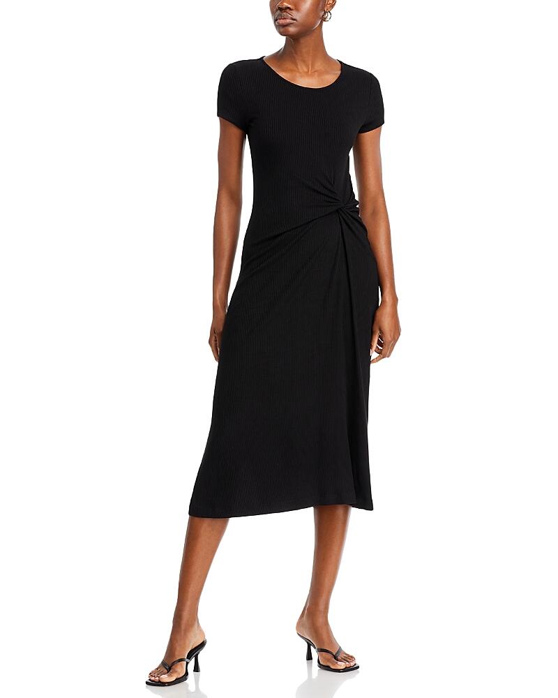 T Tahari Twist Front Midi Dress Cover