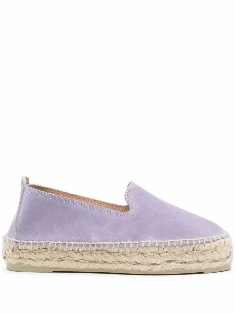 Manebi Hamptons flat espadrilles - Purple Cover