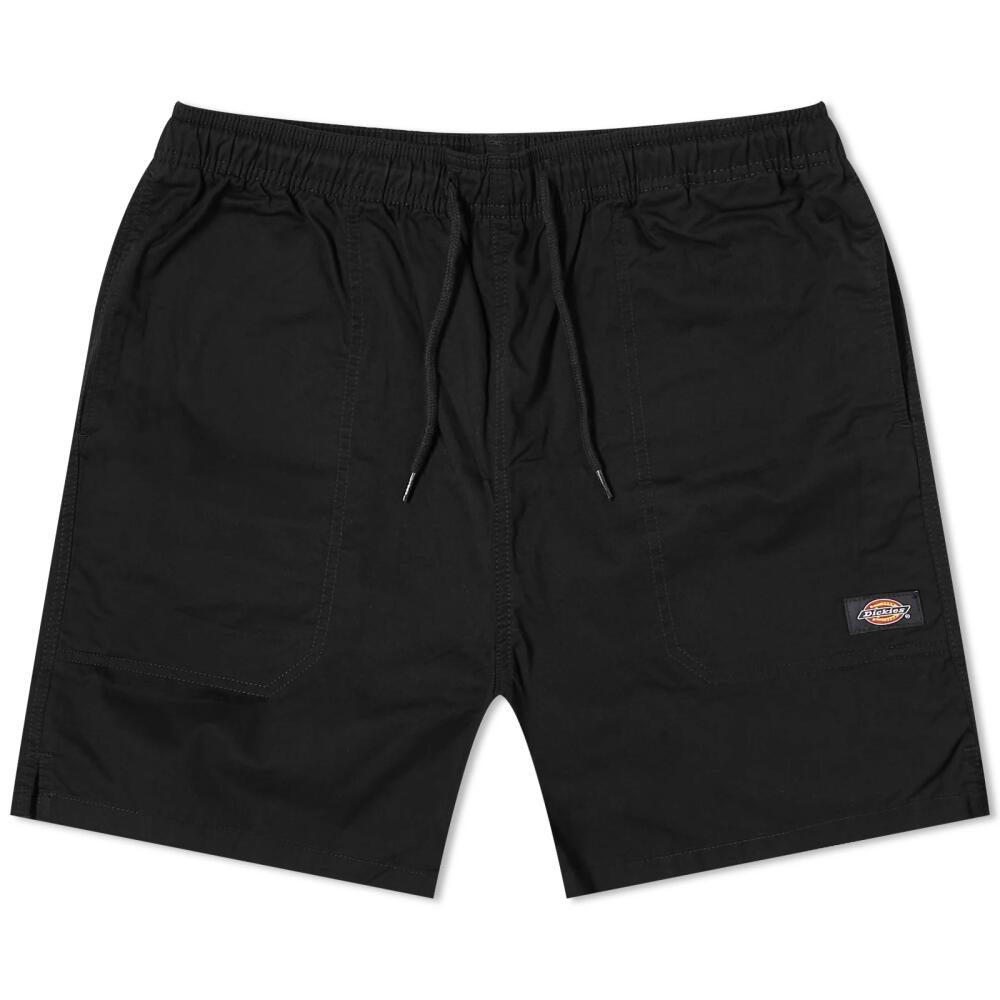 Dickies Men's Pelican Rapid Drawstring Shorts in Black Cover