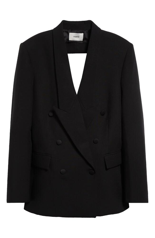 Coperni Triangle Cutout Oversize Blazer in Black Cover