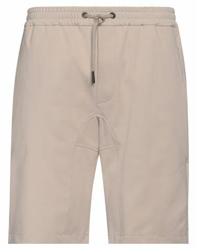 Hōsio Man Shorts & Bermuda Shorts Beige Cotton, Polyamide, Elastane Cover