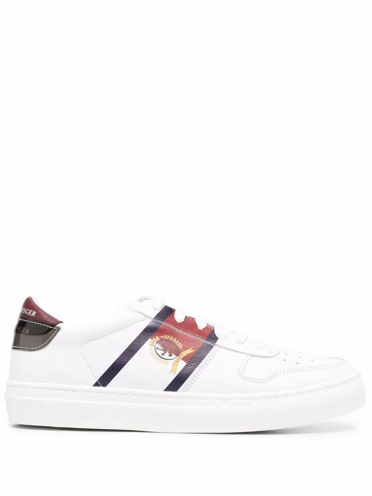 Tommy Hilfiger logo low-top sneakers - White Cover