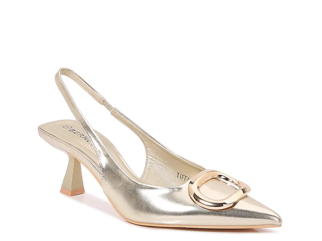 BERNESS Tiffany Pump | Women's | Gold Metallic Cover