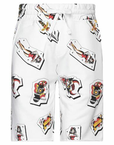 Hydrogen Man Shorts & Bermuda Shorts White Cotton Cover