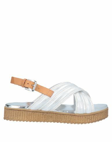 Carlo Pazolini Woman Sandals Silver Soft Leather Cover