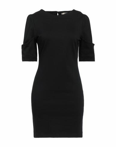 No-nà Woman Mini dress Black Viscose, Nylon, Elastane Cover