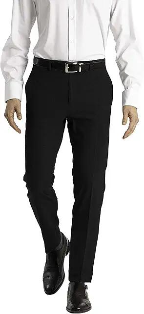 Calvin Klein Men's Skinny Fit Stretch Dress Pant (Black) Men's Clothing Cover