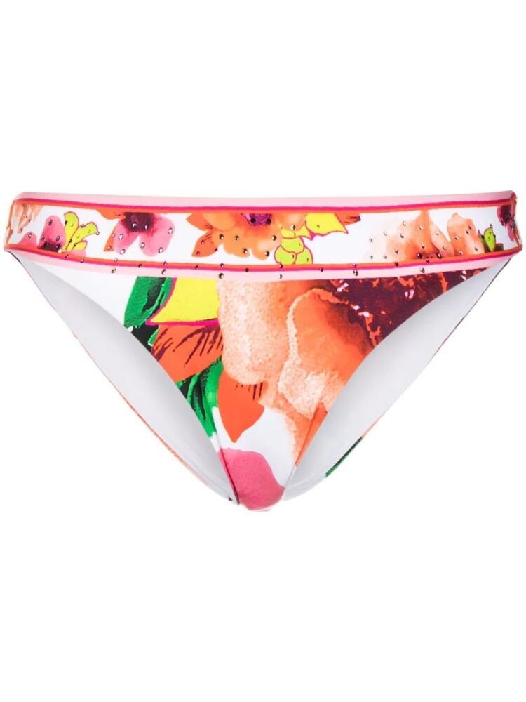 Camilla Pretty As A Poppy bikini bottoms - White Cover