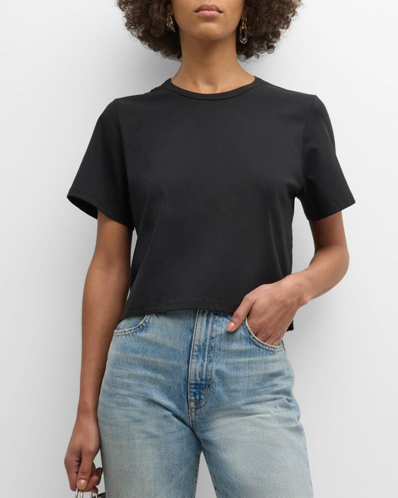 A.L.C. Julia Cropped Crewneck Tee Cover