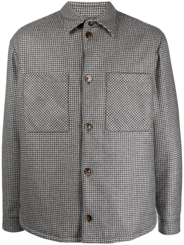 Canali tweed shirt jacket - Grey Cover