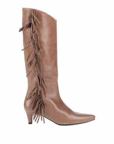 Cuplé Woman Boot Khaki Soft Leather Cover