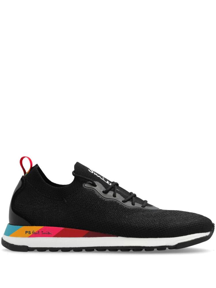 Paul Smith color-block lace-up trainers - Black Cover