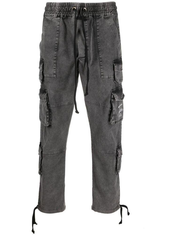 Mauna Kea acid-wash cargo trousers - Grey Cover