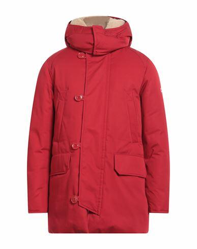 Holubar Man Puffer Brick red Cotton, Polyurethane Cover