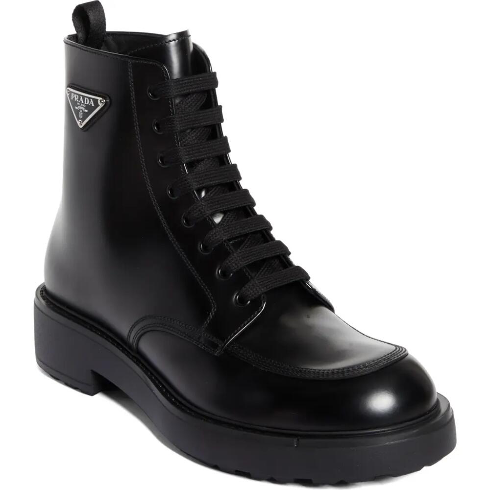 Prada Combat Boot in Nero Cover