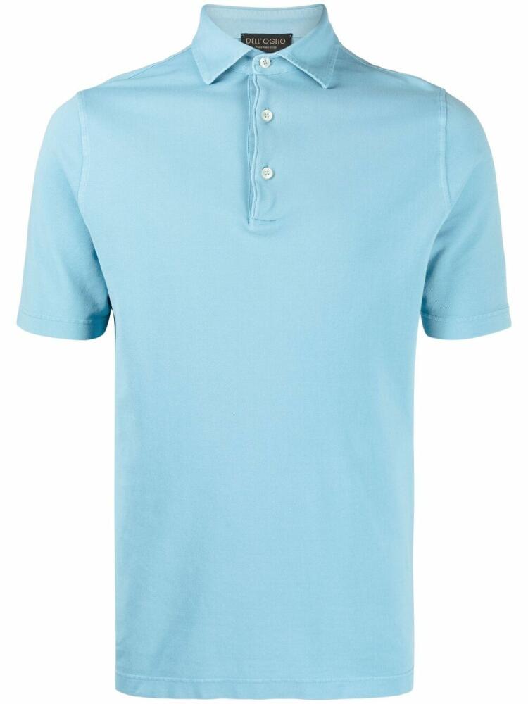 Dell'oglio short-sleeved polo shirt - Blue Cover