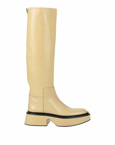 Jil Sander Woman Boot Beige Leather Cover