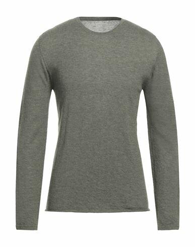 Majestic Filatures Man Sweater Khaki Cashmere Cover