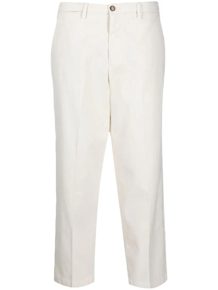 Briglia 1949 mid-rise straight-leg trousers - Neutrals Cover