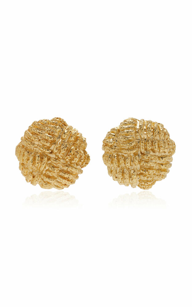 Paola Sighinolfi - Tribal Small 18K Gold-Plated Earrings - Gold - Gifts For Her Cover