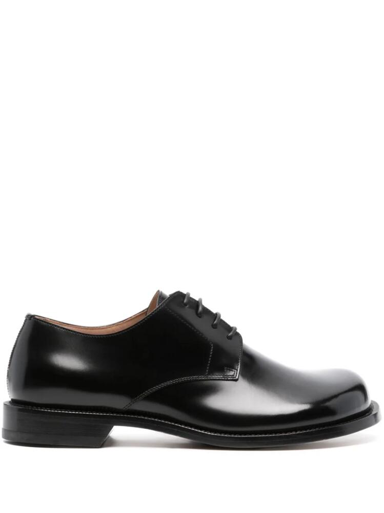 LOEWE lace-up leather derby shoes - Black Cover