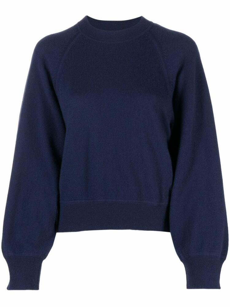 Loulou Studio round-neck knit jumper - Blue Cover