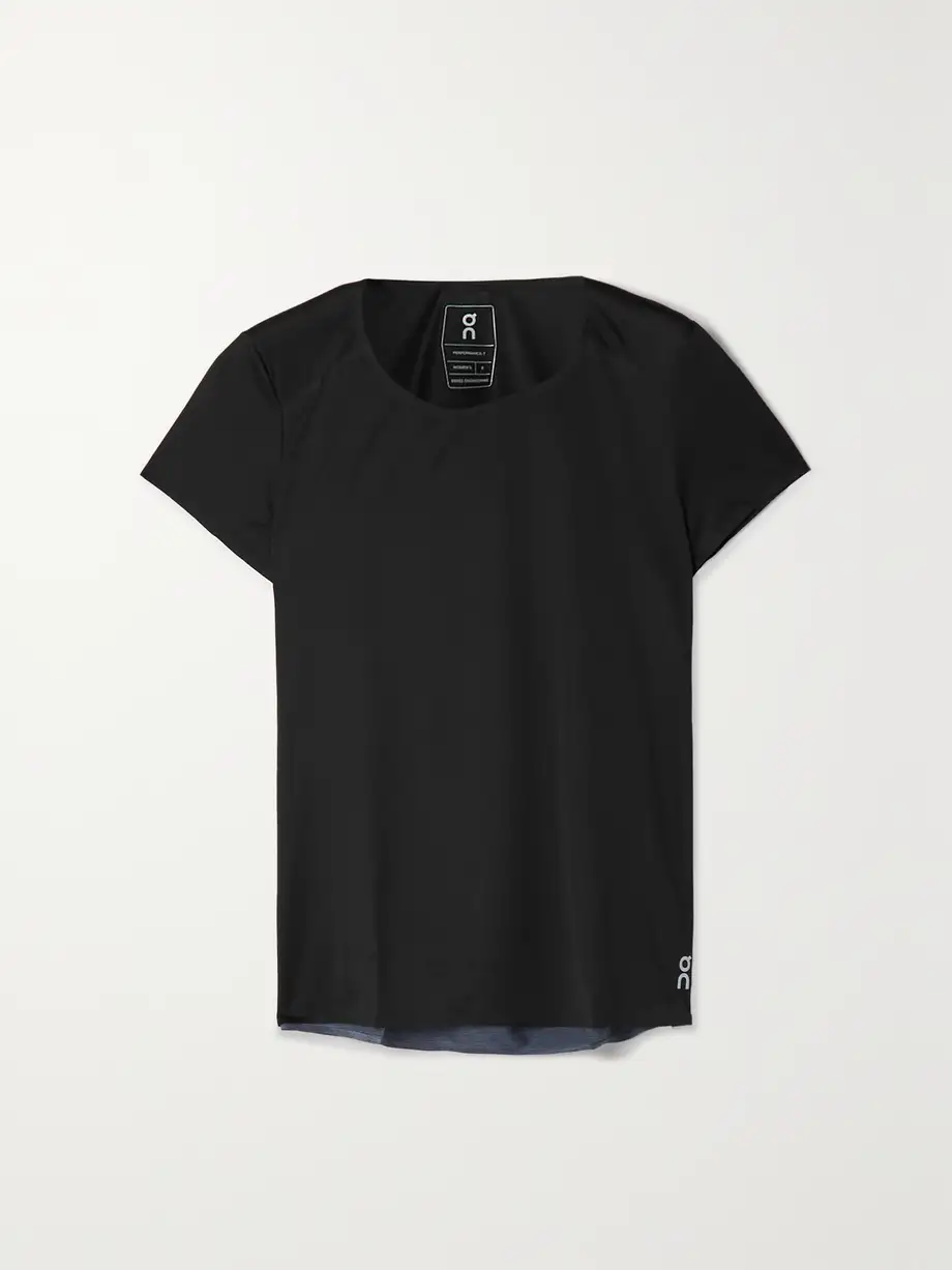 ON - Performance-t Mesh And Jersey T-shirt - Black Cover