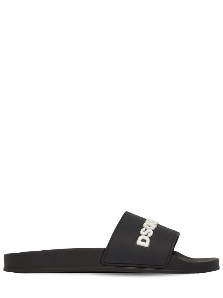 DSQUARED2 Logo Rubber Slide Sandals Cover