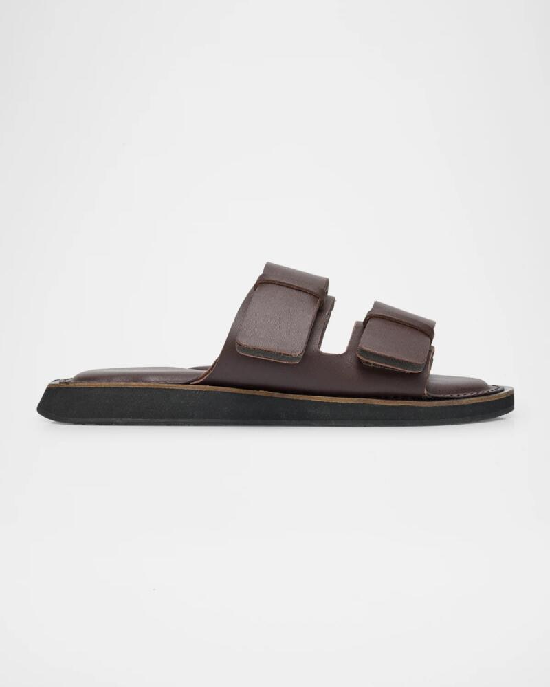 Rag & Bone Parker Leather Dual Band Slide Sandals Cover