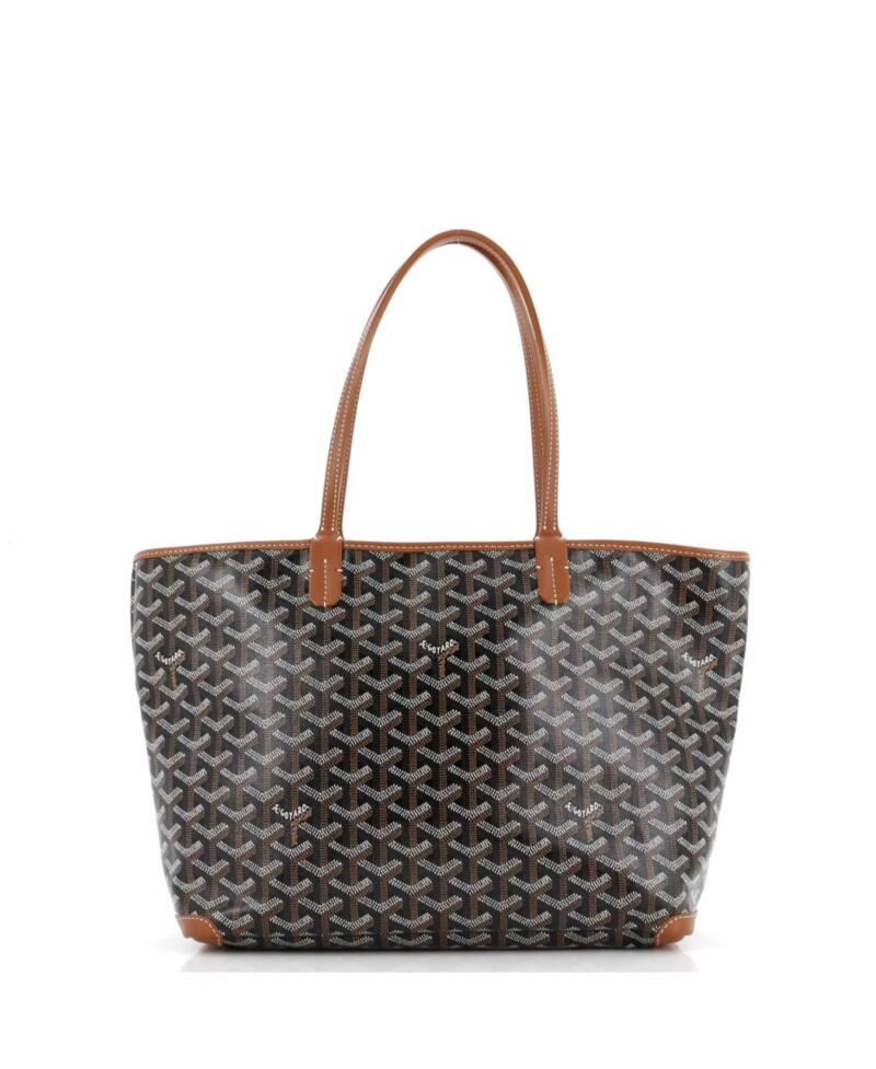 Pre-Owned Goyard Pm Artois Tote Coated Canvas Cover