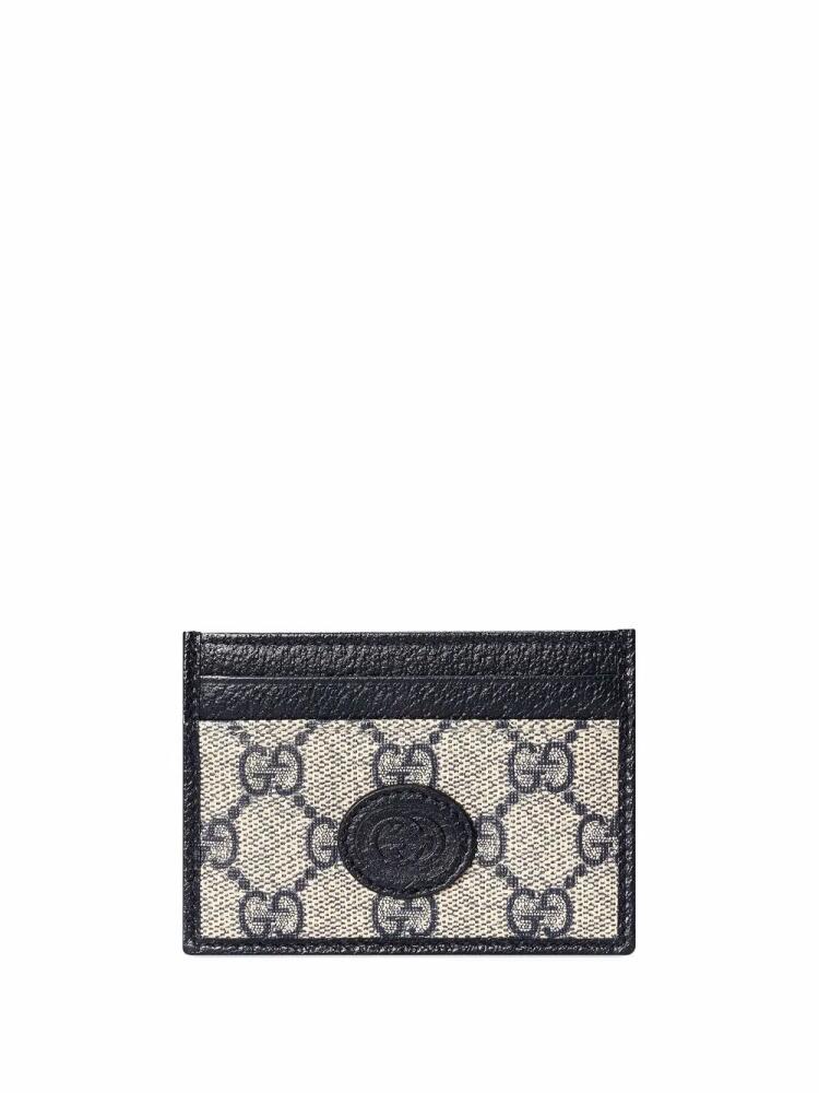 Gucci GG-canvas cardholder - Blue Cover