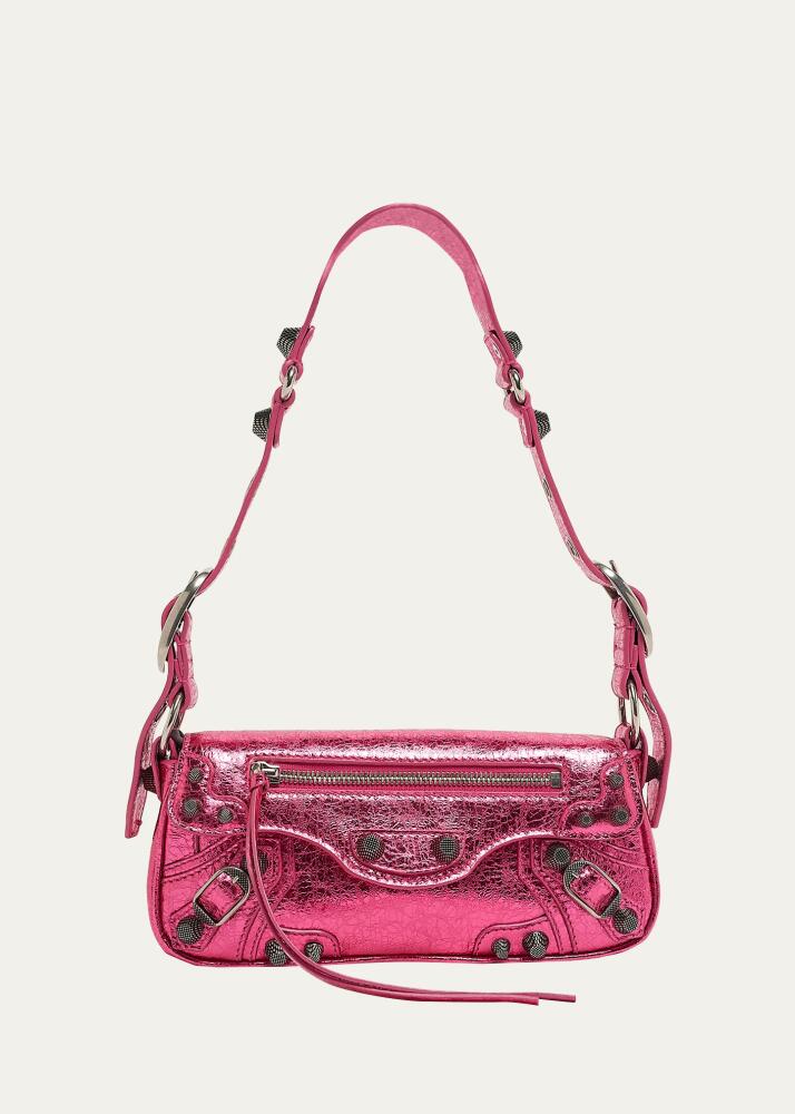 Balenciaga Le Cagole XS Metallic Leather Shoulder Bag Cover