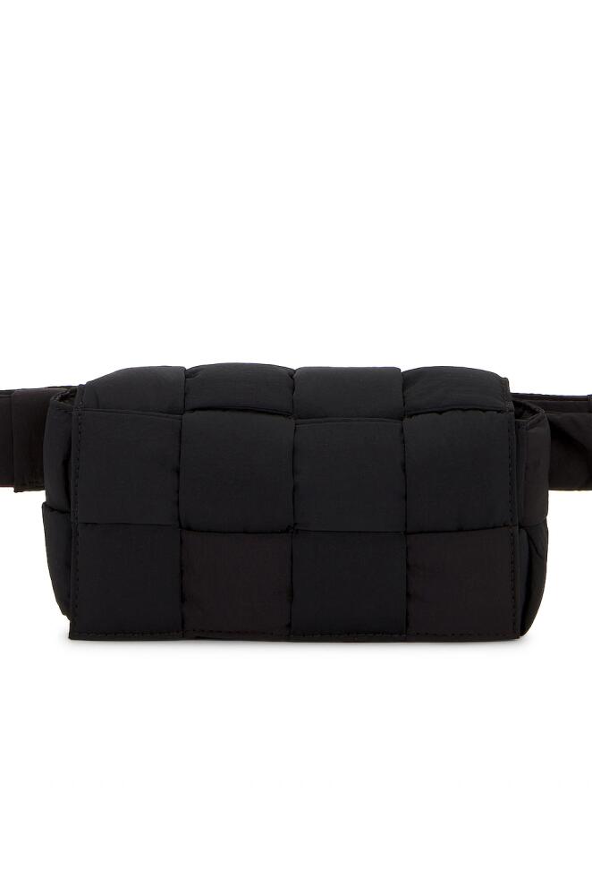 Bottega Veneta Mini Cassette Padded Belt Bag in Black Cover