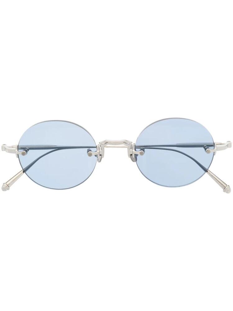 Matsuda blue-tinted round sunglasses - Grey Cover