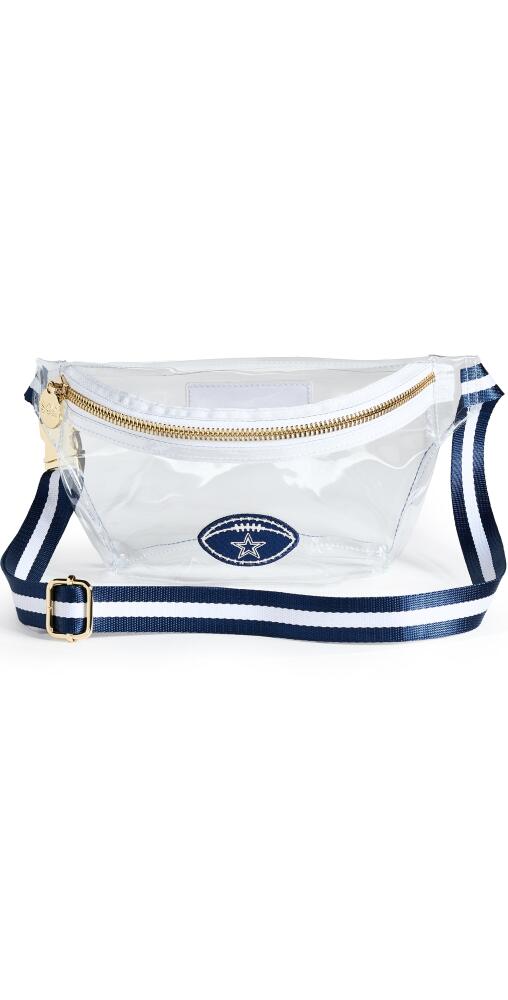 Stoney Clover Lane Dallas Cowboys Clear Fanny Pack Sapphire/White Cover