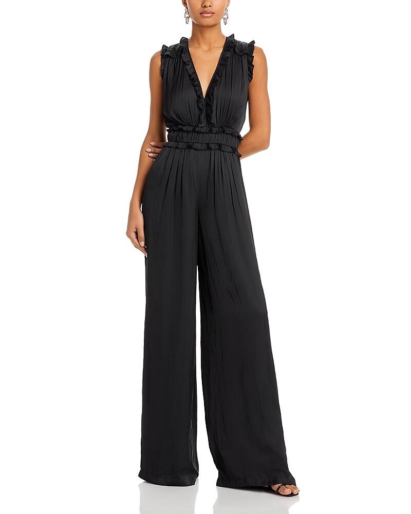 Ramy Brook Katelyn Ruffled Jumpsuit Cover