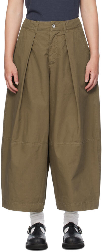 YMC Brown Deadbeat Trousers Cover