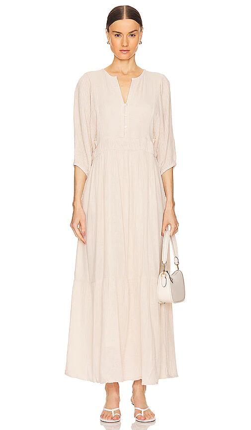 Michael Stars Felicity Maxi Dress in Beige Cover