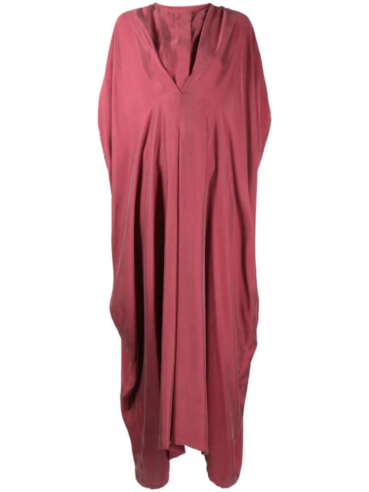 Bambah draped kaftan dress - Red Cover