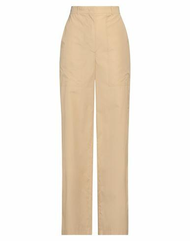 Max Mara Studio Woman Pants Sand Cotton Cover