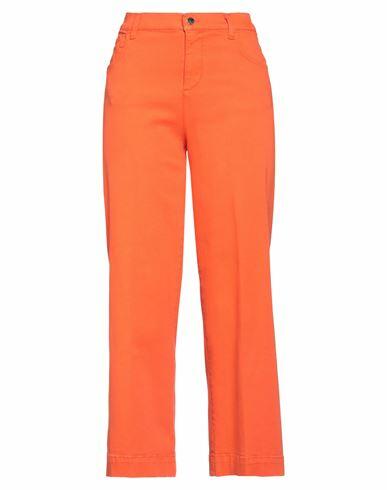 Kaos Jeans Woman Jeans Orange Cotton, Tencel, Polyester, Elastane Cover