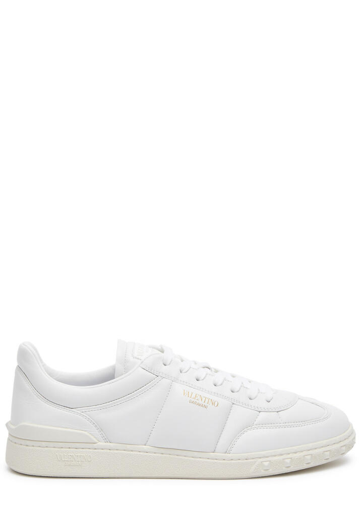 Valentino Upvillage Padded Leather Sneakers - White Cover